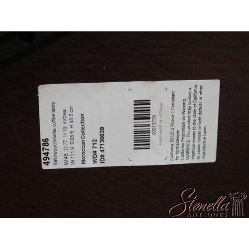 Modernist Design Satinwood Bowtie Coffee Table Jc-494786 For Sale - Image 10 of 10