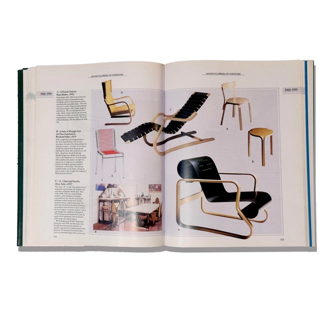Paper 1990s "An Encyclopedia of Furniture"- Simon Yates, Constance King, Mark Bridge For Sale - Image 7 of 12