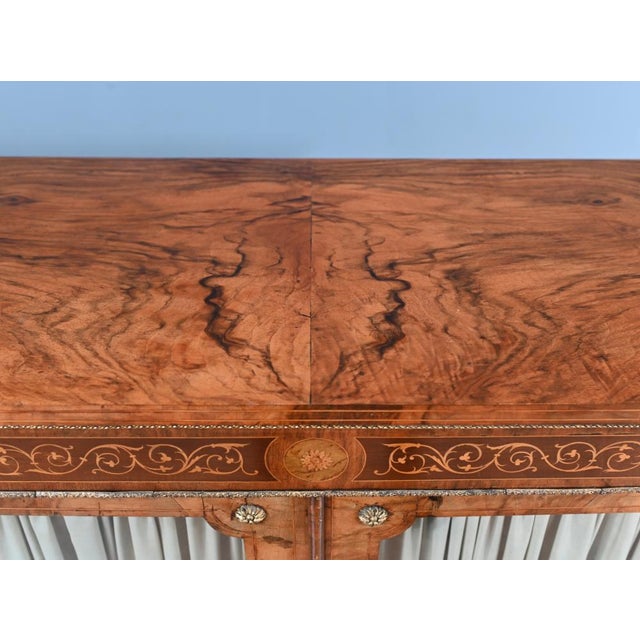 Victorian Pier Display Cabinet in Walnut, 1880s For Sale - Image 6 of 8