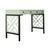 Chippendale Writing Desk - Celery Green For Sale - Image 9 of 9