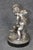 French Bronze Silver Gilt Statue With Pair Putties Signed Falconet For Sale - Image 4 of 16
