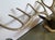 Brass 5 Point Deer Head Sculpture Created to Resemble Realistic Anatomy For Sale - Image 4 of 6
