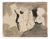 Mino Maccari, Bad Grades, Nude, 1960s, Watercolor For Sale