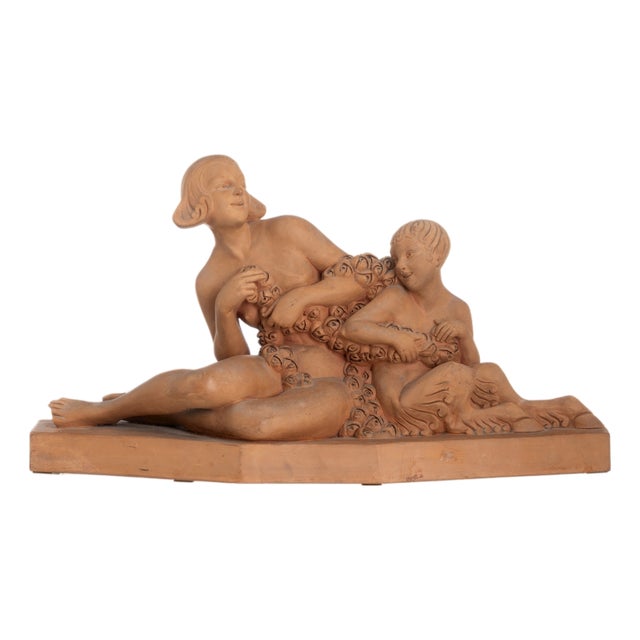 Armand Godard, Nude Sculpture, Terracotta For Sale