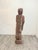 1960s Vintage Life Size Wood Buddha Statue For Sale - Image 5 of 9