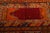 Tribal 1950s Vintage Mid-Century Kirsehir Rug Transitional Red Orange Mihrab Pattern For Sale - Image 3 of 6
