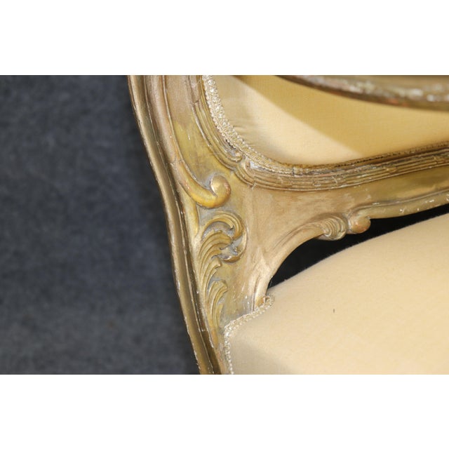 Late 19th Century French Pair of French Louis XV Marquis For Sale - Image 11 of 15