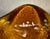 Mid-Century Blenko Wayne Husted Amber Freeform “Amoeba” Art Glass Bowl Sandblasted Makers Mark For Sale In Sacramento - Image 6 of 12