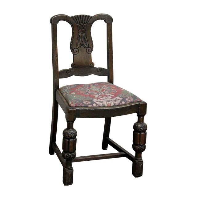 Carved Wood Chairs Set of 4 Chairish