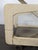 White Lacquered and Smoked Glass Z-Shaped Rolling Serving Cart, 1970s For Sale - Image 6 of 9