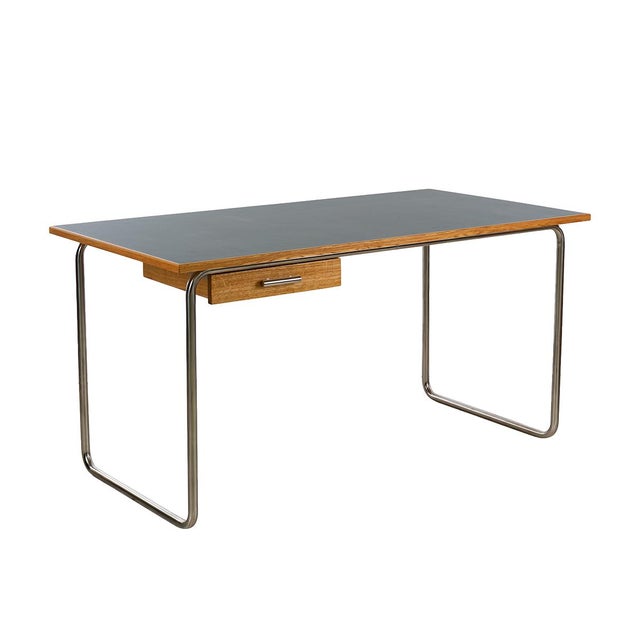 This exclusive Bauhaus-style desk, designed by Artur Drozd and produced by Design By Drozd, combines historical aesthetics...