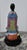 Rose Vintage Chinese Famille Rose Porcelain Figurine Scholar Court Figure Wood Stand For Sale - Image 8 of 15