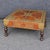 English Mid-Century Anglo-Indian Carved Teak and Brass Coffee Table For Sale - Image 3 of 6