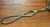 French Country Antique Brass Skimming Ladle Strainer For Sale - Image 3 of 6