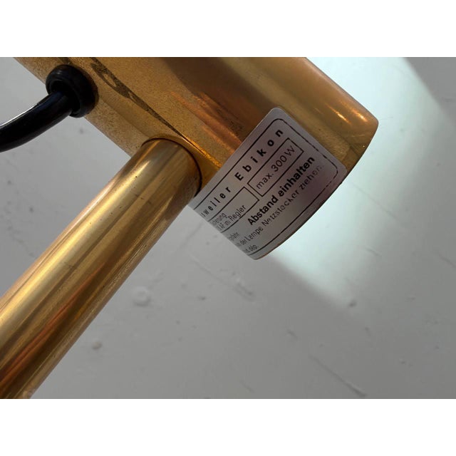 Baltensweiler Halo 250 Floor Lamp in Brass For Sale - Image 4 of 18