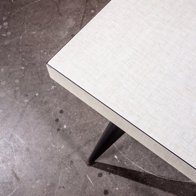 French Rectangular Dining Table by Tolix, 1950s For Sale - Image 15 of 16
