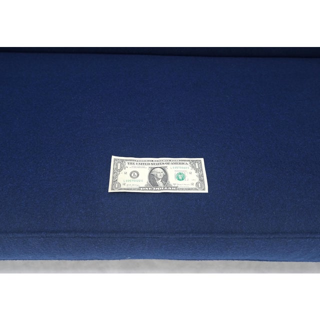 Danish MSM Solid Oiled Walnut Frame New Upholstery Vintage Daybed Sofa Settee For Sale - Image 12 of 15