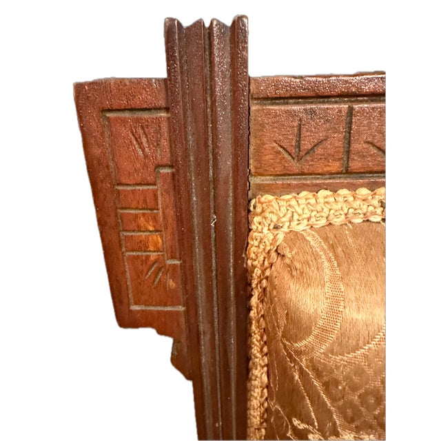 19th Century Victorian Eastlake Carved Walnut Upholstered Side Chair For Sale - Image 13 of 18