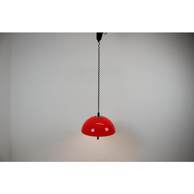 Mid-Century Adjustable Pendant attributed to Meblo, 1970s For Sale - Image 14 of 15