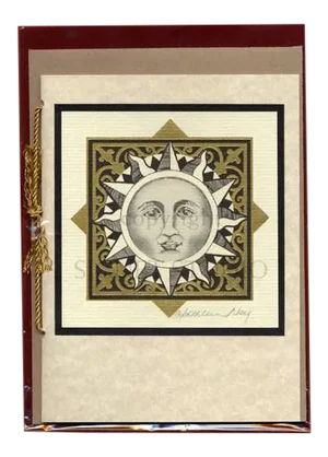 1990s Celestial Constellation Lithograph Cards - Set of 6