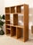 Mid-Century Modern Vintage Modernist Oak Open-Shelf Room Divider Bookcase For Sale - Image 3 of 10