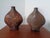 Pair of Atelier ceramic vases from the 1960s. Design by Gerda Heuckeroth for Carstens Tönnieshof. Height: 26/27 cm. Width:...