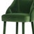 Figueroa Bar Stool in Green Velvet from Insidherland For Sale - Image 6 of 11