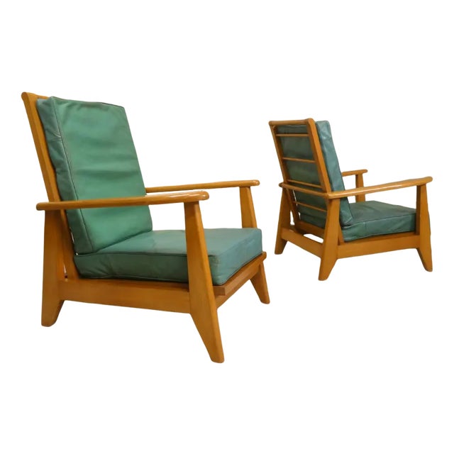 Set of System Armchairs, 1940s For Sale