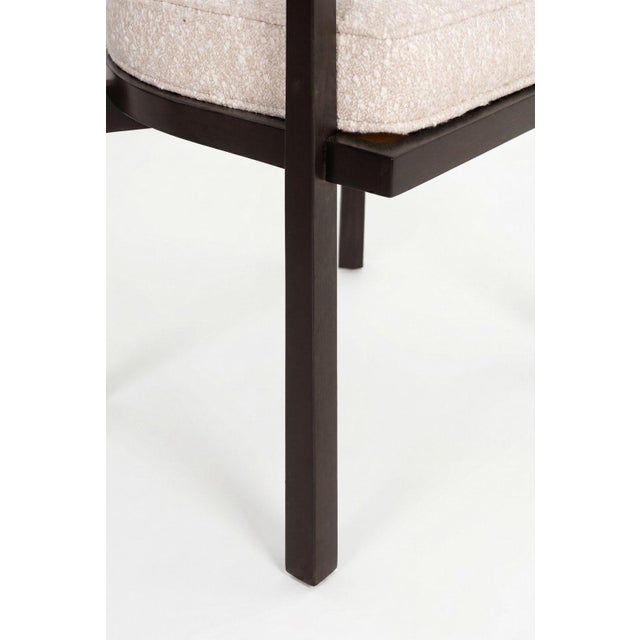 Edward Wormley for Dunbar Six Dining Chairs,Model 935 "Horseshoe Chairs" 1965c. For Sale - Image 10 of 13