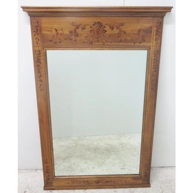 Wood John Widdicomb Paint Decorated Mirror For Sale - Image 7 of 7