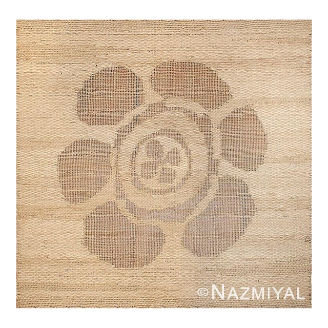 Nazmiyal Collection Vintage Hans Krondahl Flower Tapestry For Sale