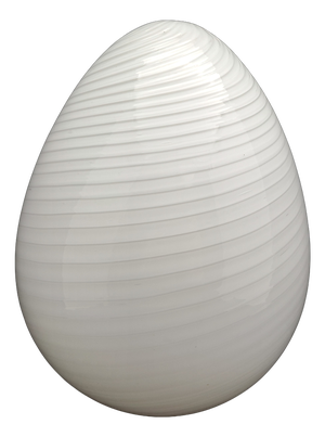 Egg-Shaped Murano Glass Lamp from Manifattura Di Murano, 1970s