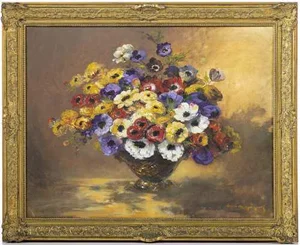 Attila Mendly De Vetyemy, Still Life, Oil on Canvas