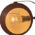 Metal Space Age Table Lamp with Red Shade, Black Base and Chromed Upright from Herda For Sale - Image 7 of 10