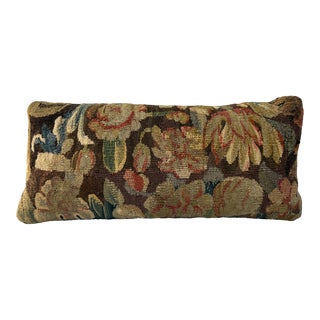 17th Century European Flemish Tapestry Pillow For Sale