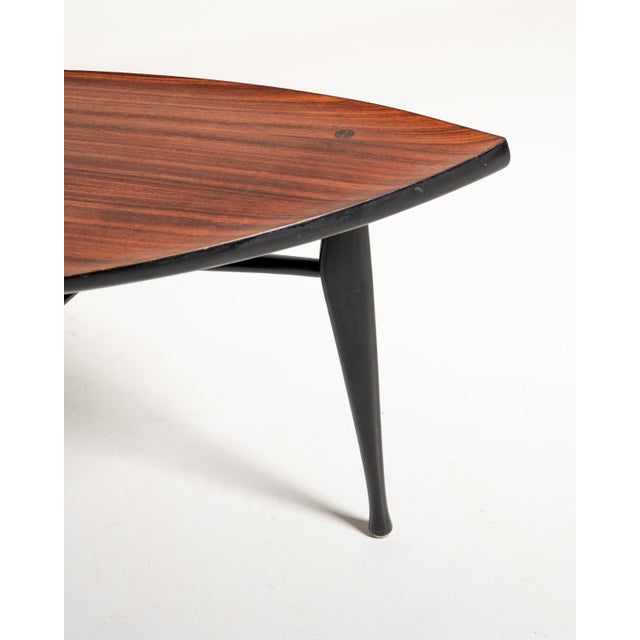 Wood Rytm Coffee Table by Yngve Ekström for Westbergs Möbler, 1950s For Sale - Image 7 of 12