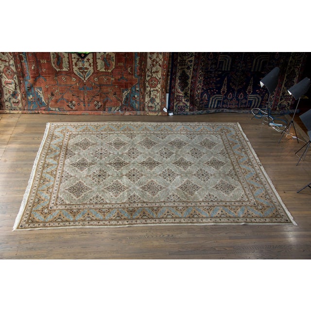 Early 20th Century Persian Kashan Rug For Sale - Image 4 of 14