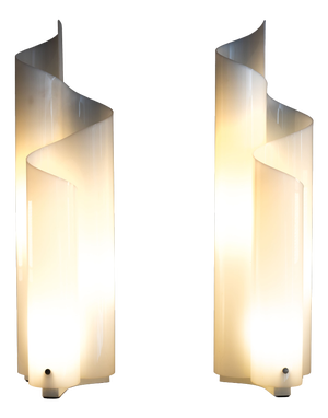Mezzachimera Lamps by Vico Magistretti for Artemide, 1969, Set of 2