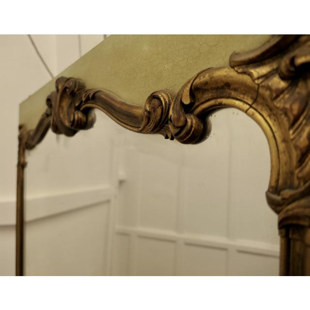 French Gilt Framed Mirror For Sale - Image 7 of 12