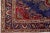1960s Vintage Persian Tabriz Handmade Medallion Navy Blue Wool Rug For Sale - Image 4 of 7