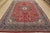 An authentic vintage traditional Kashmar rug hand-knotted with fine wool and natural dyes. This beautiful oriental rug...