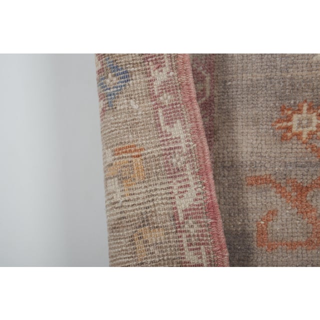 Faded Turkish Karapinar Runner Rug 4'7'' X 8'3'' For Sale - Image 10 of 11
