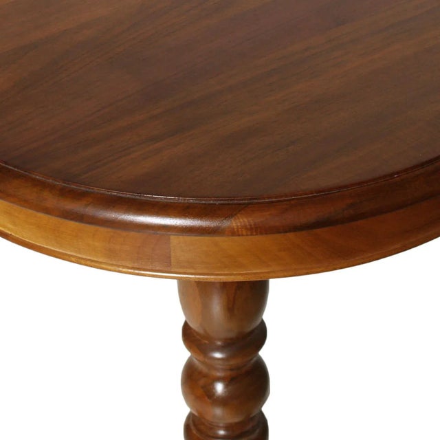Brown Italian Neoclassic Side or Coffee Table from Bassano's Ebanistery, 1940s For Sale - Image 8 of 10