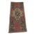 1980s Turkish Red Medallion Yastik Rug For Sale