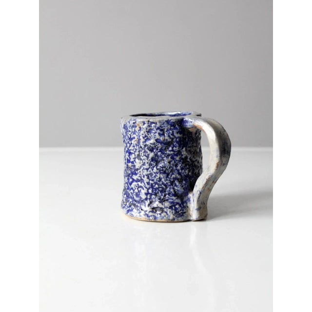 Late 20th Century Vintage Studio Pottery Mug For Sale - Image 5 of 12