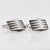 1970s Pair of Tono De Taxco Peidra Negra Sterling Silver & Onyx Modernist Cufflinks For Sale - Image 10 of 10