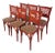 Vintage Italian Bistro Chairs, 1980s, Set of 6 For Sale