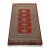 Bokhara Jaldar Rug 3′ X 5′ Red Wool Tribal Hand-Knotted Oriental Carpet For Sale