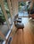 Vintage Solid Walnut Midcentury Dining Table With Eight Chairs For Sale - Image 12 of 14