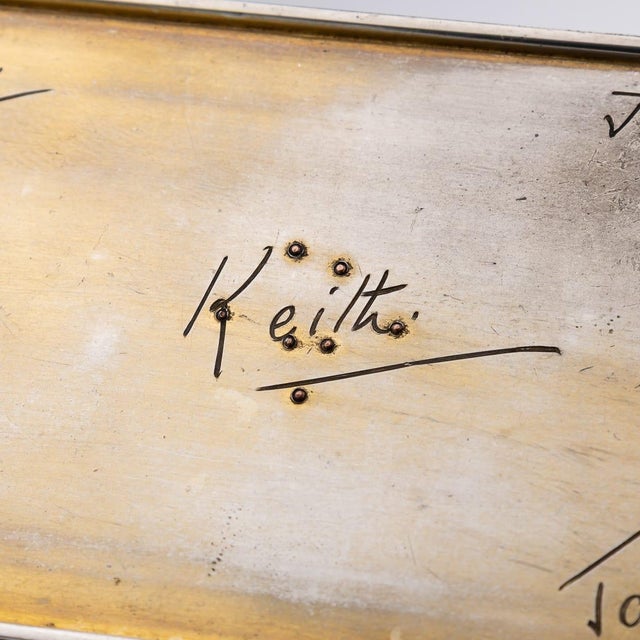 20th Century English Silver & 9k Gold Cigar Case from Cartier of New Bond St, 1929 For Sale - Image 12 of 18